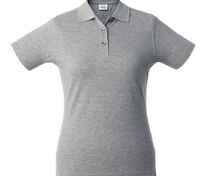 Рубашка поло женская Surf Lady, серый меланж арт.1547.11
