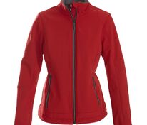 Куртка софтшелл женская Trial Lady, красная арт.2085.50