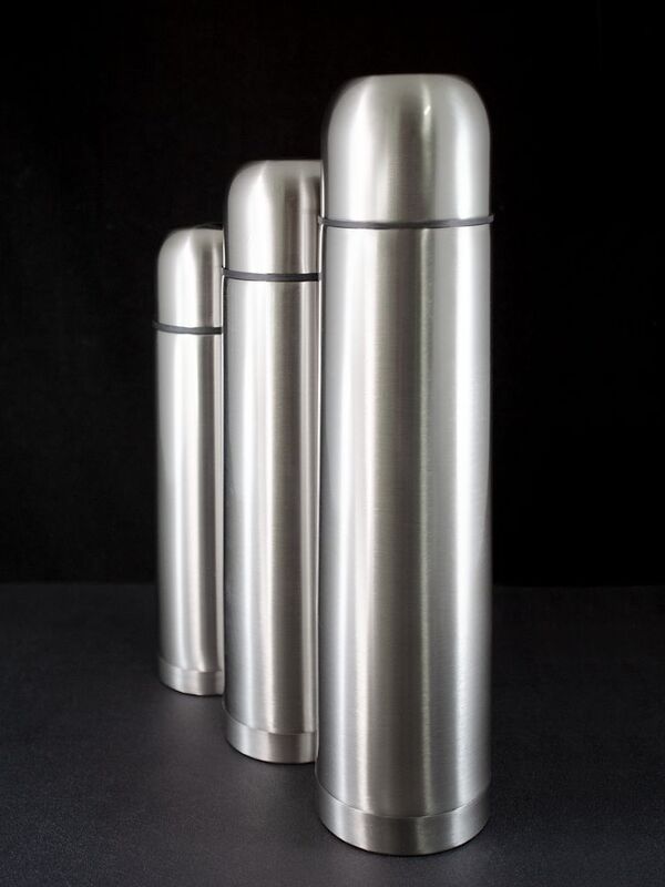 Термос Plain 1000, серебристый арт.3666.10