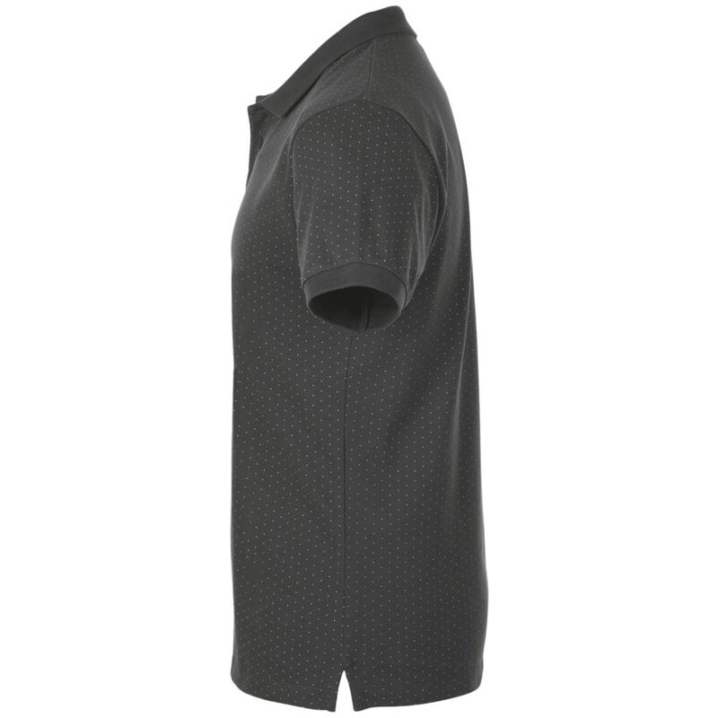 Рубашка поло мужская Brandy Men, темно-серая с белым арт.01706503