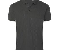 Рубашка поло мужская Brandy Men, темно-серая с белым арт.01706503