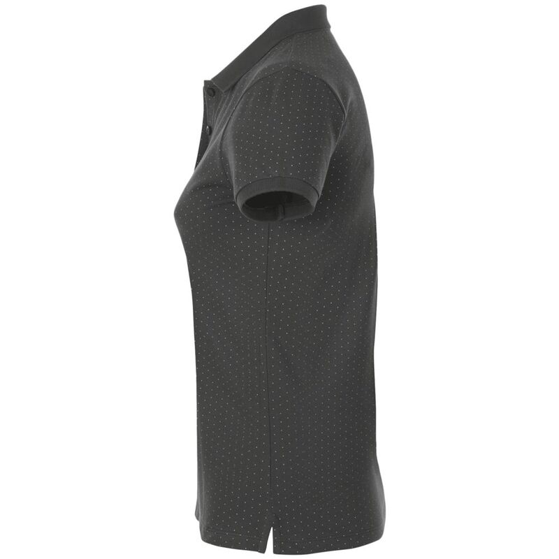 Рубашка поло женская Brandy Women, темно-серая с белым арт.01707503