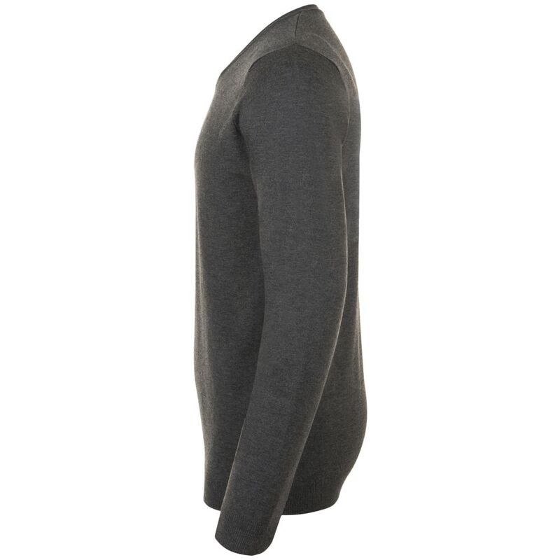 Пуловер мужской Glory Men, черный меланж арт.01710348