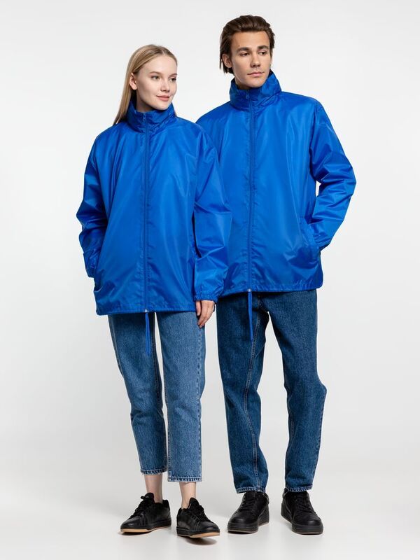 Ветровка унисекс Shift, ярко-синяя арт.01618241