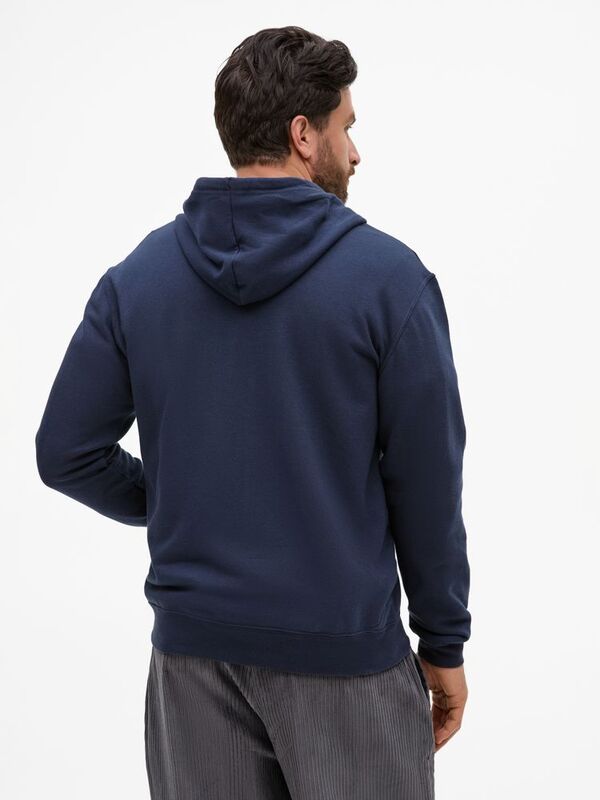 Толстовка унисекс Stone, темно-синяя арт.01714319