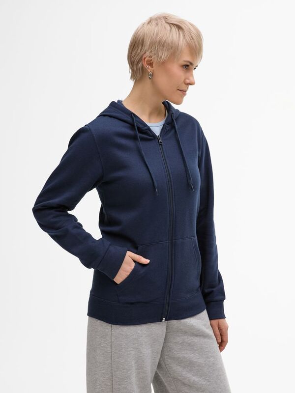 Толстовка унисекс Stone, темно-синяя арт.01714319