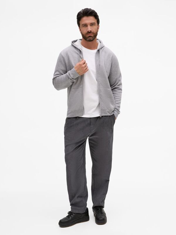 Толстовка унисекс Stone, серый меланж арт.01714360