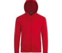 Толстовка унисекс Stone, красная арт.01714145