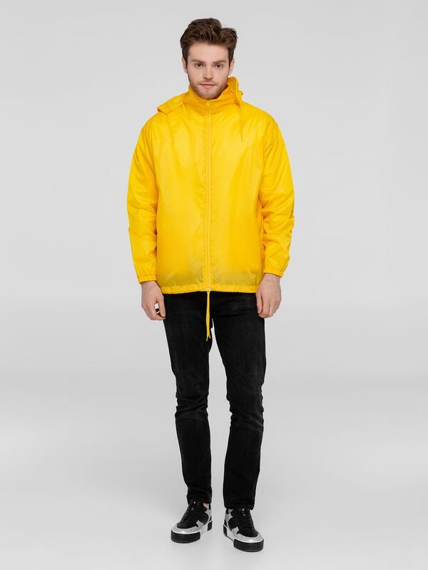 Ветровка унисекс Shift, желтая арт.01618301