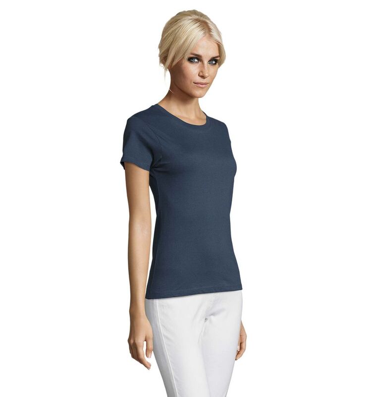 Футболка женская Regent Women, синяя (джинс) арт.01825244