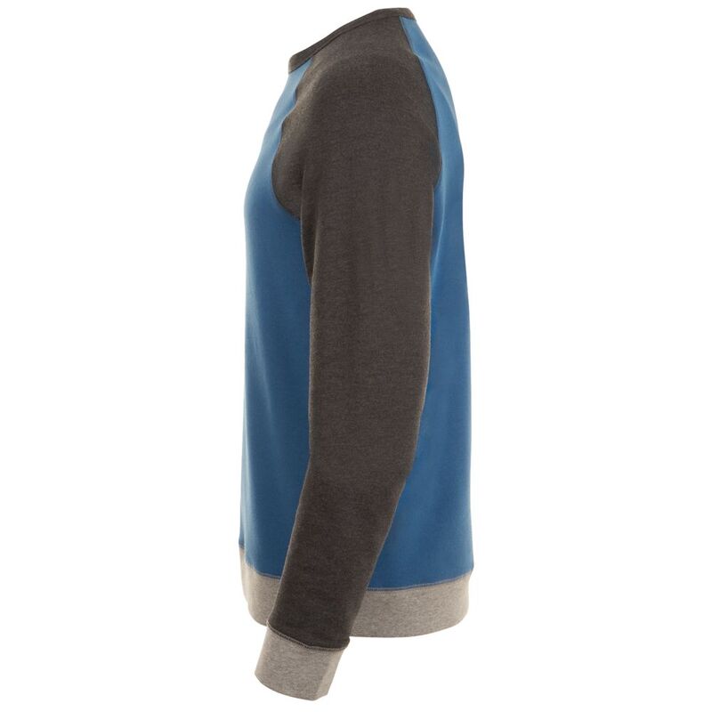 Толстовка унисекс Sandro, синяя с черным меланжем арт.01700527