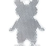 Пешеходный светоотражатель &laquo;Мишка&raquo;, белый арт.4815.60