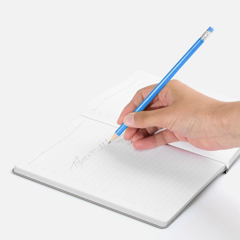 Карандаш простой Triangle с ластиком, синий арт.1884.40