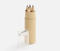 Набор карандашей Pencilvania Office с точилкой, прозрачный арт.3354.00