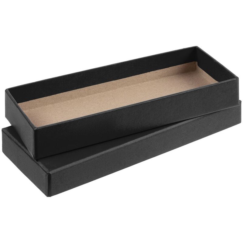 Коробка Notes с ложементом для ручки и флешки, черная арт.16531.30
