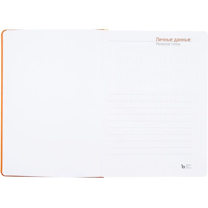 Ежедневник Basis, датированный, оранжевый арт.2842.20