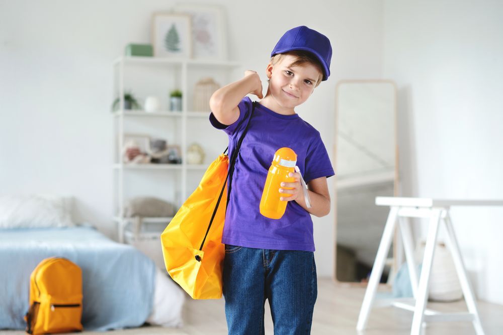 Футболка детская T-Bolka Kids, фиолетовая арт.2504.77