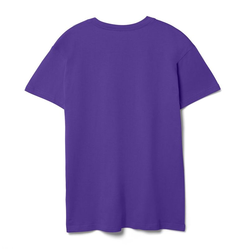Футболка унисекс T-bolka 140, фиолетовая арт.5190.77