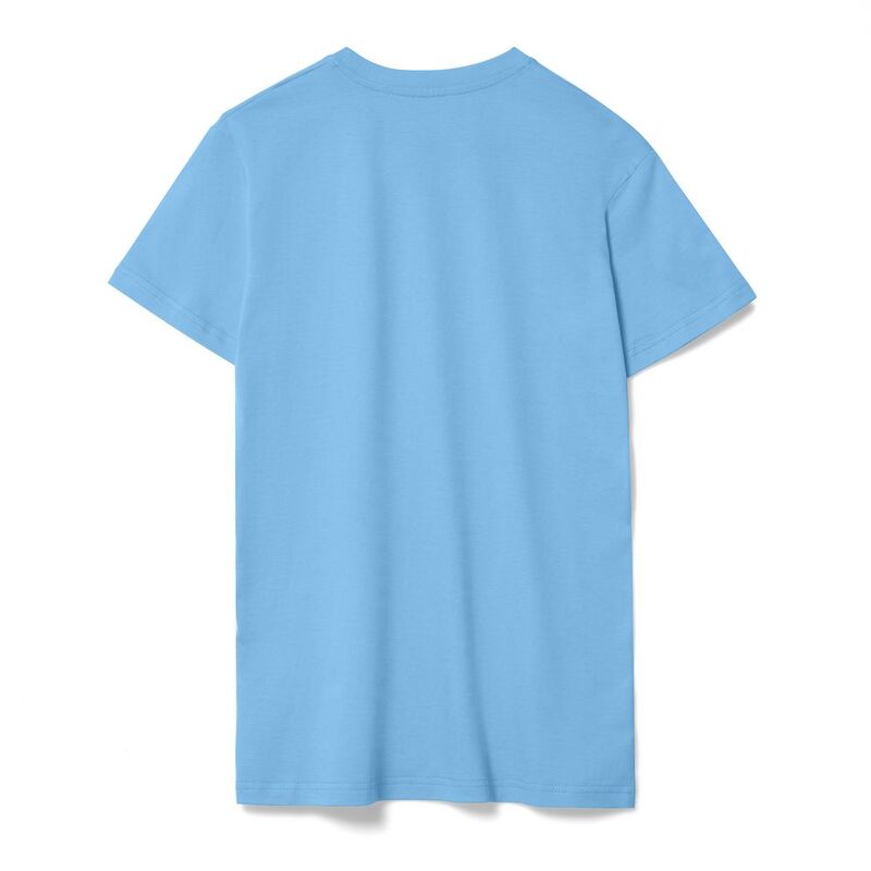 Футболка унисекс T-Bolka 160, голубая арт.6140.14