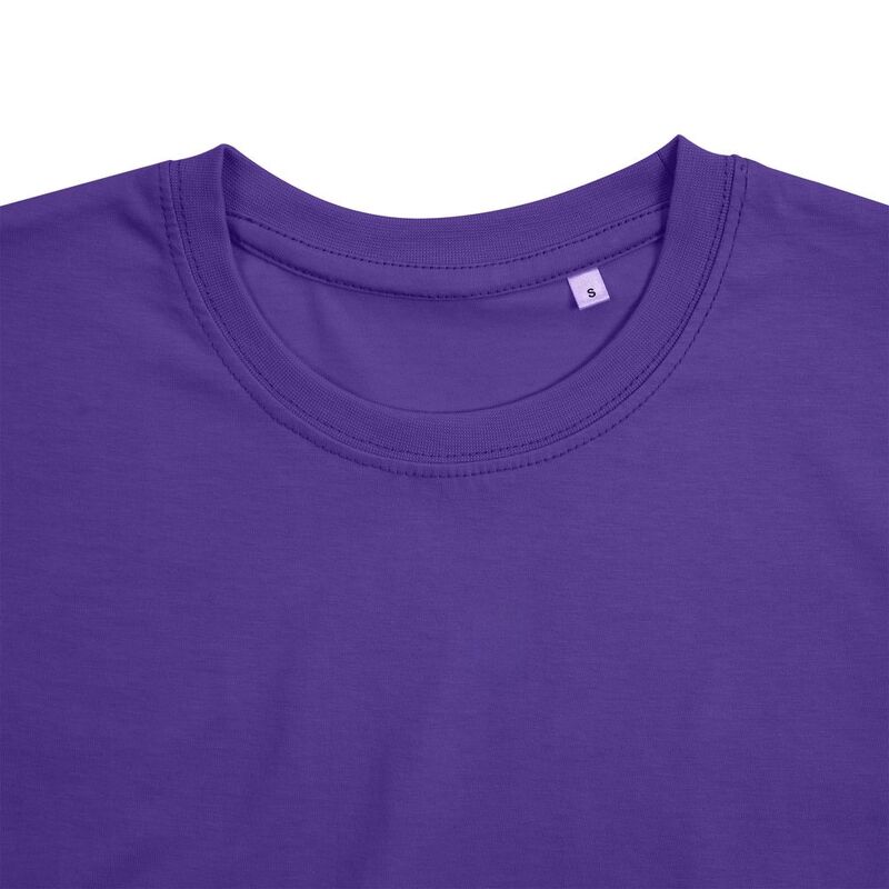 Футболка унисекс T-Bolka 160, фиолетовая арт.6140.77