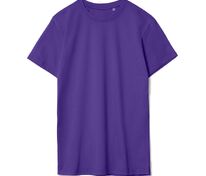 Футболка унисекс T-Bolka 160, фиолетовая арт.6140.77