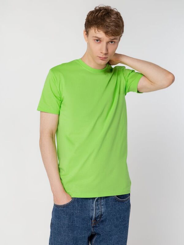 Футболка унисекс T-Bolka 160, зеленое яблоко арт.6140.94