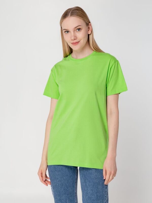 Футболка унисекс T-Bolka 160, зеленое яблоко арт.6140.94