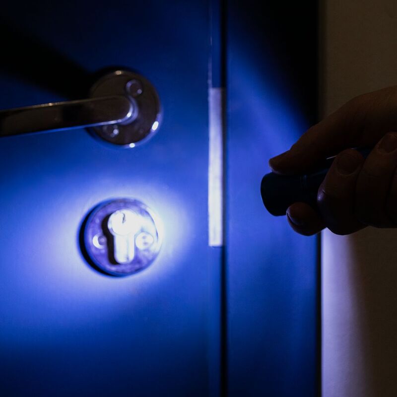 Фонарик Aurora, синий арт.3855.40