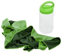 Охлаждающее полотенце Weddell, зеленое арт.5965.92