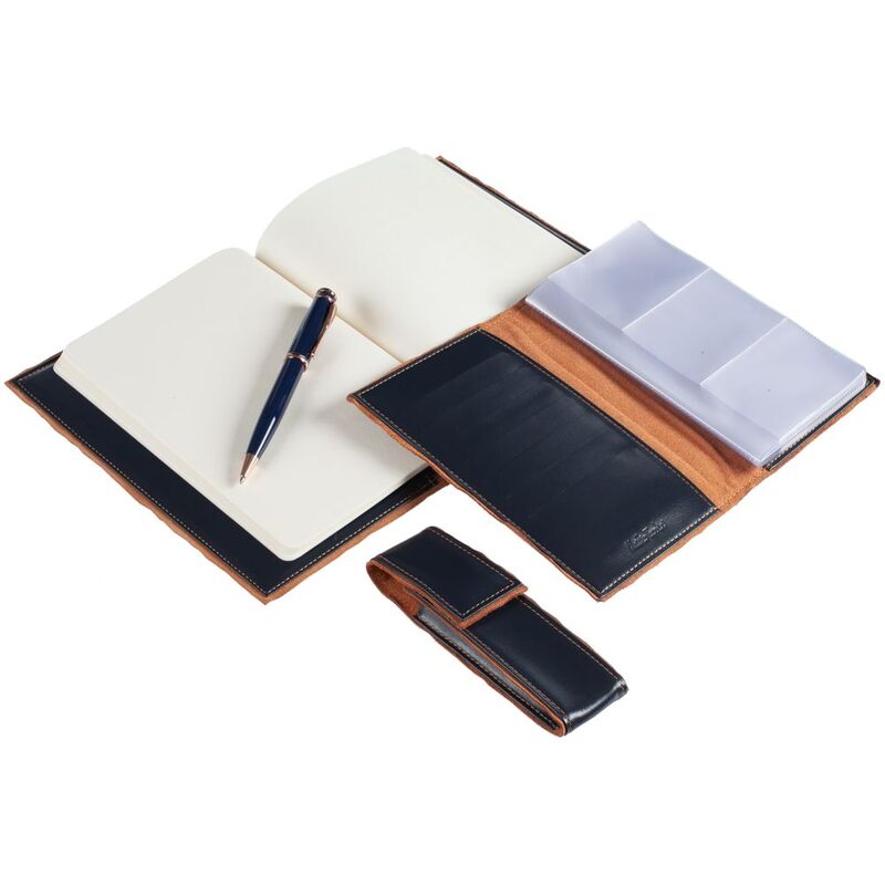 Визитница Palermo, синяя арт.6729