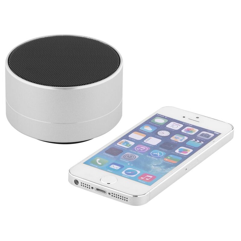 Беспроводная колонка Easy, серебристая арт.1690.10