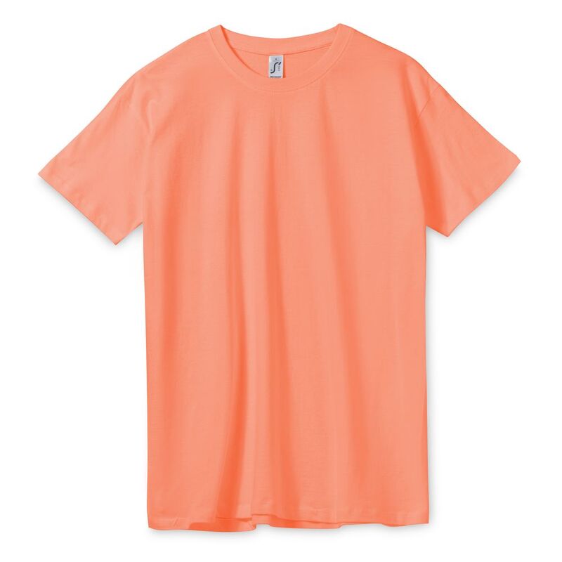 Футболка унисекс Regent 150, оранжевая (абрикосовая) арт.1376.26