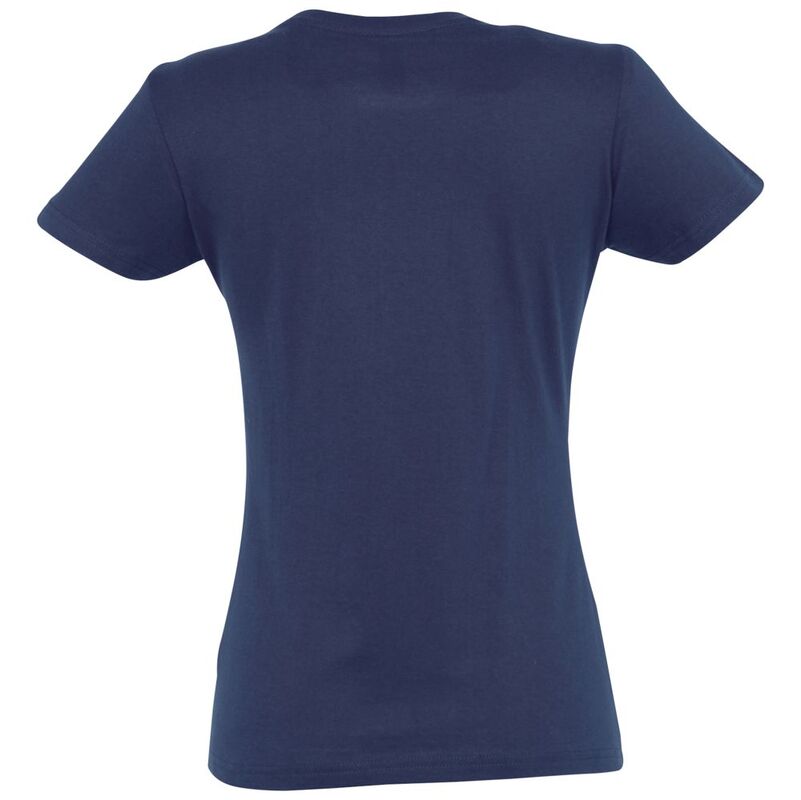 Футболка женская Imperial Women 190, темно-синяя (кобальт) арт.6083.47