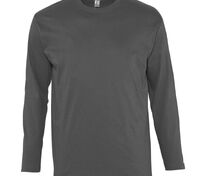 Футболка с длинным рукавом Monarch 150, темно-серая арт.1377.10