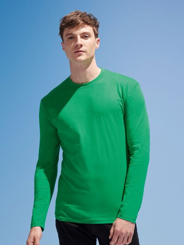 Футболка с длинным рукавом Monarch 150, ярко-зеленая арт.1377.92