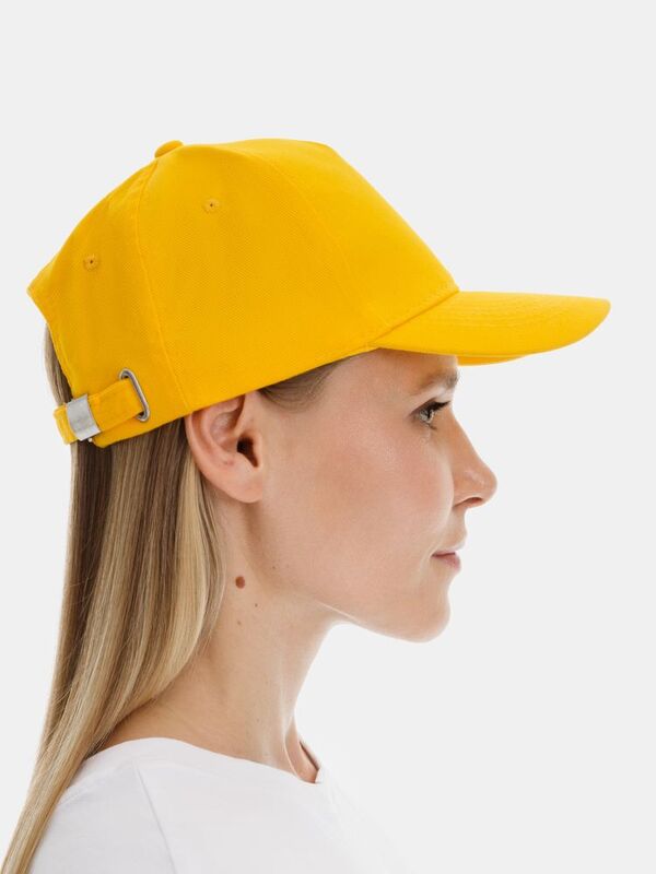 Бейсболка Long Beach, желтая арт.6538.80