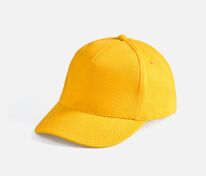 Бейсболка Long Beach, желтая арт.6538.80