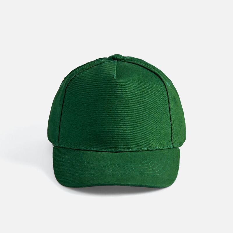 Бейсболка Long Beach, темно-зеленая арт.6538.90