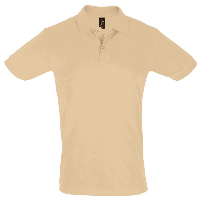 Рубашка поло мужская Perfect Men 180, песочная арт.11346115