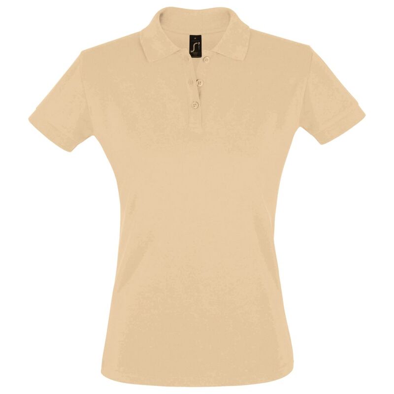 Рубашка поло женская Perfect Women 180, песочная арт.11347115