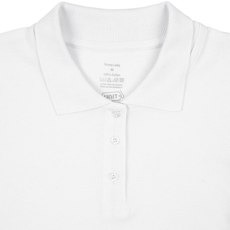 Рубашка поло женская Virma Lady, белая арт.2497.60