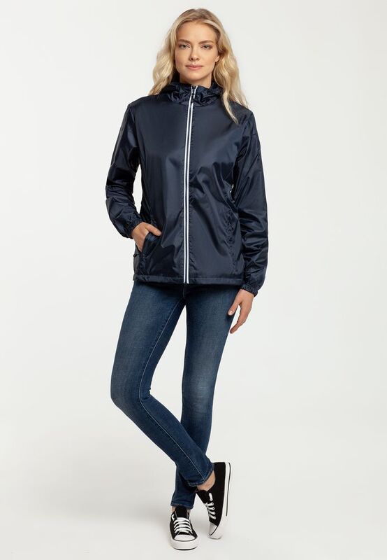 Ветровка женская Fastplant темно-синяя арт.1696.40