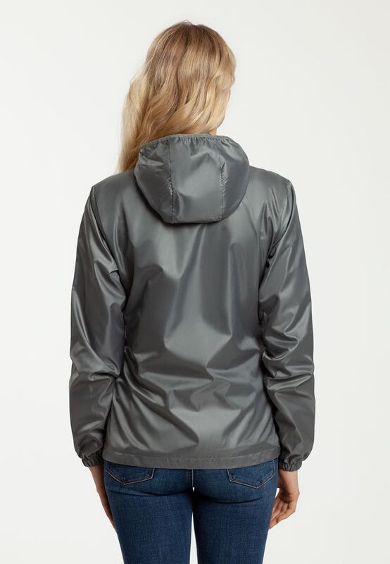 Ветровка женская Fastplant серая арт.1696.11