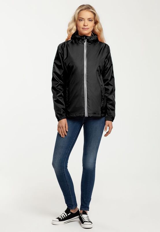 Ветровка женская Fastplant черная арт.1696.30