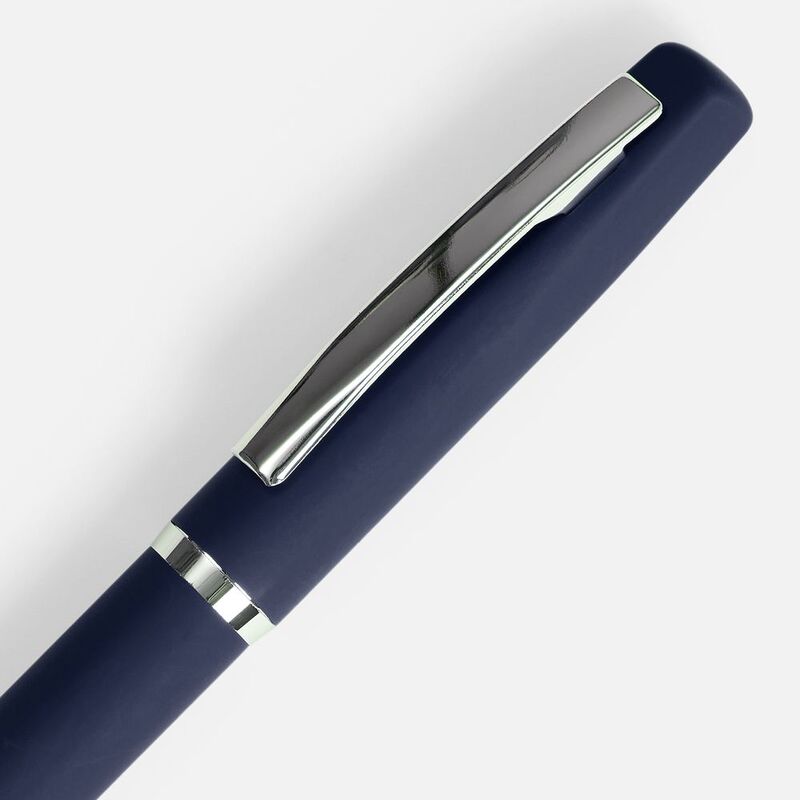 Ручка шариковая Bolt Soft Touch, синяя арт.3140.40