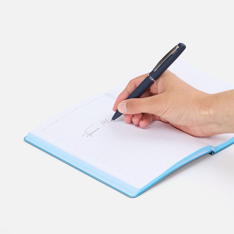 Ручка шариковая Bolt Soft Touch, синяя арт.3140.40