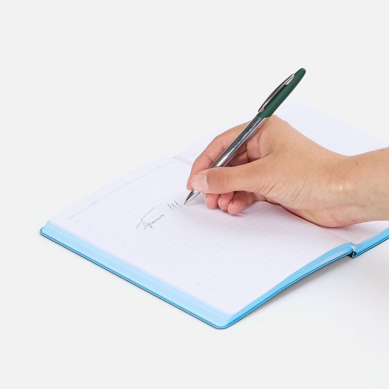 Ручка шариковая Dagger Soft Touch, зеленая арт.3331.90