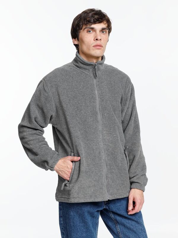 Куртка мужская North, серый меланж арт.1909.11