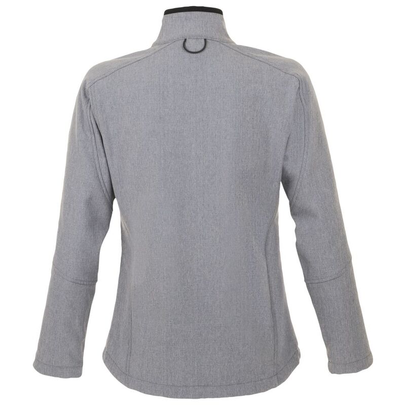 Куртка женская на молнии Roxy 340, серый меланж арт.4368.11