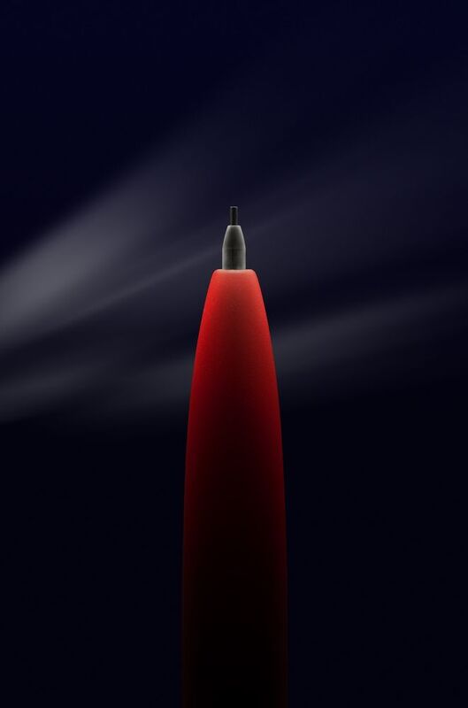 Карандаш механический Prodir DS8 MRR-C Soft Touch, красный арт.3388.50